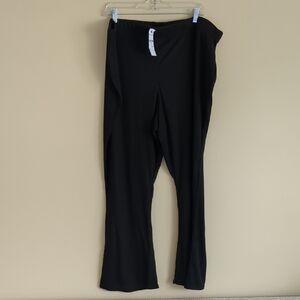 NWT Semisheer Ribbed Black Heart Love Yours Pants